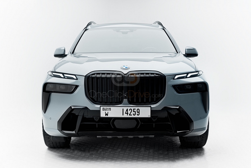 Gray BMW X7 2023