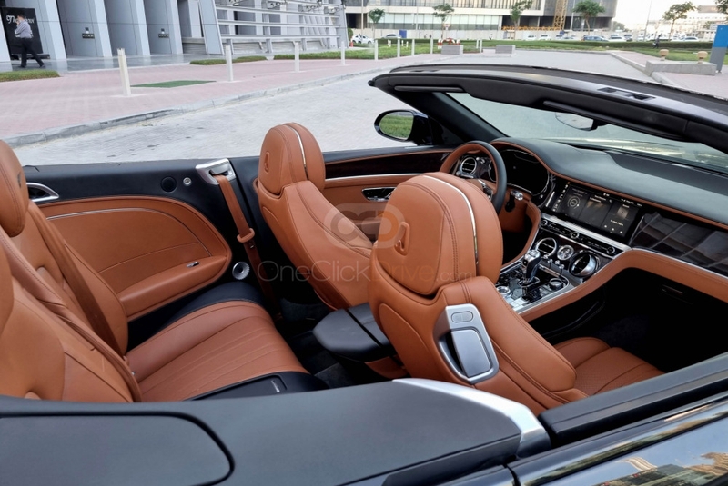 Negro Bentley Continental GT Descapotable 2020
