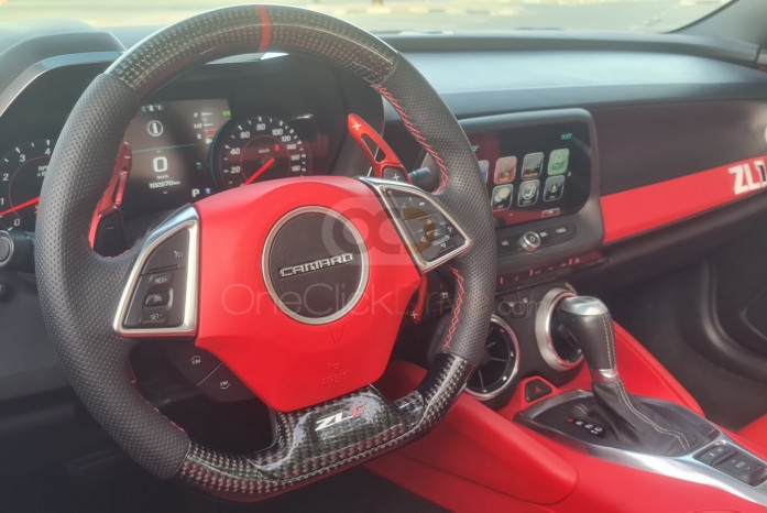 rood Chevrolet Camaro ZL1 Cabrio V8 2019
