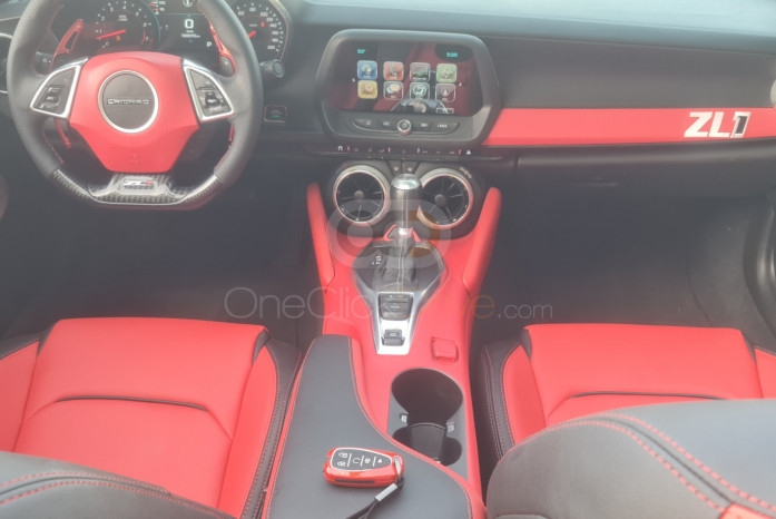 красный Шевроле Камаро ZL1 Кабриолет V8 2019