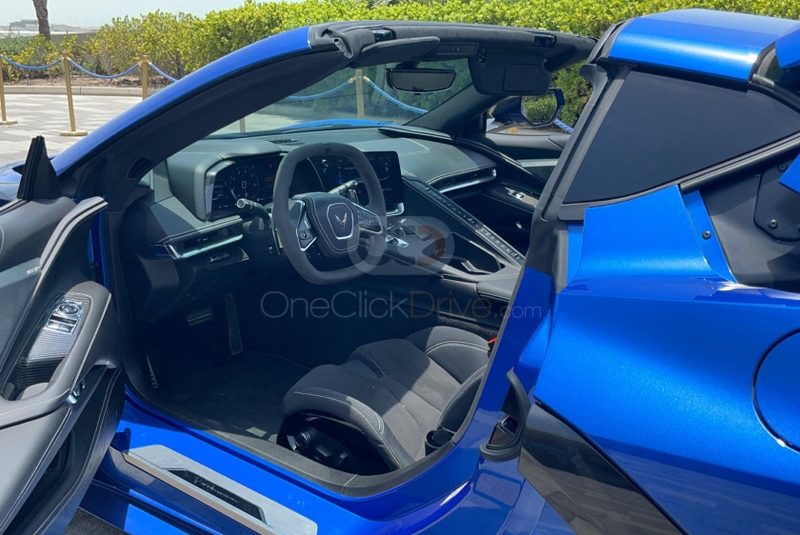 Mavi Chevrolet Corvette Grand Sport C8 2021