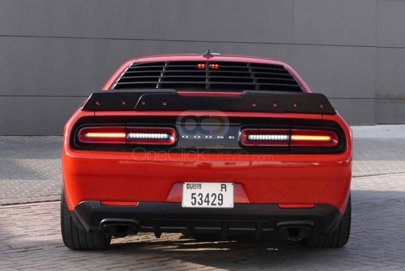Black Dodge Challenger RT SCAT Pack V8 2021