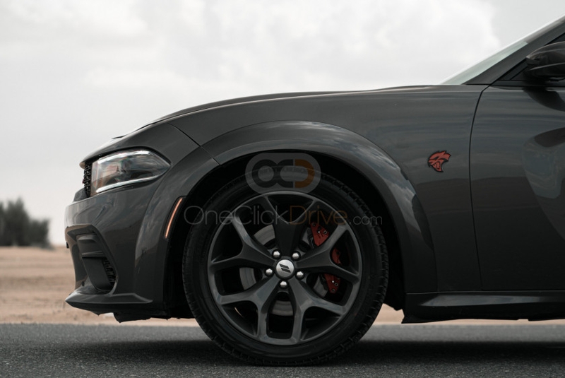 Gray Dodge Charger SRT V8 2020