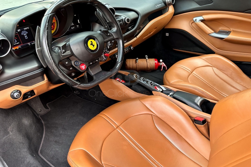 Black Ferrari F8 Tributo 2020
