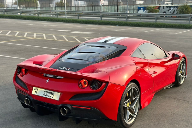 Red Ferrari F8 Tributo 2021
