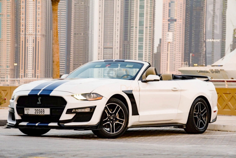 wit Ford Mustang EcoBoost Convertible V4 2019