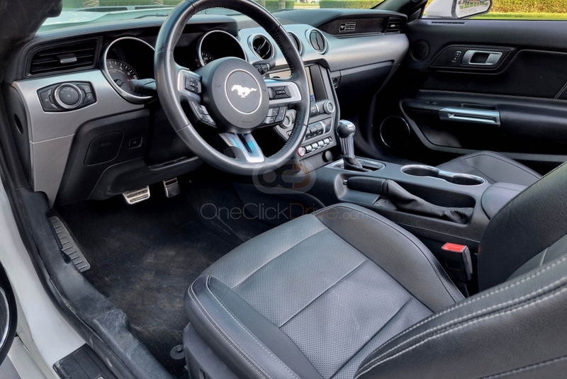 白色的 福特 Mustang Shelby GT Kit Convertible V4 2020
