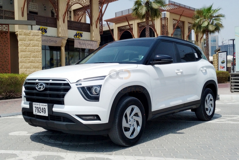 White Hyundai Creta 5-Seater 2022