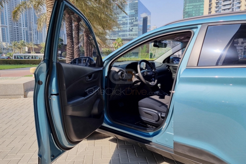 Sapphire Blue Hyundai Kona 2019