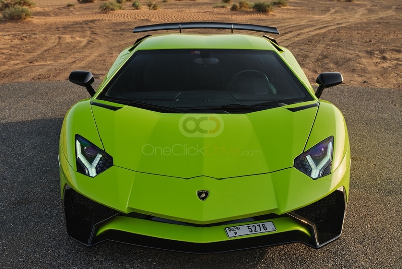 Vert clair Lamborghini Aventador Coupé LP700 2018