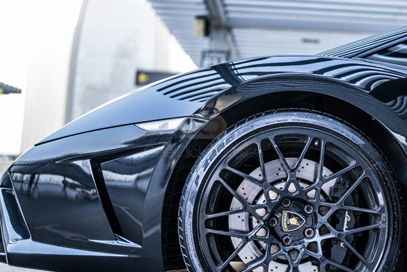zwart Lamborghini Gallardo 2013
