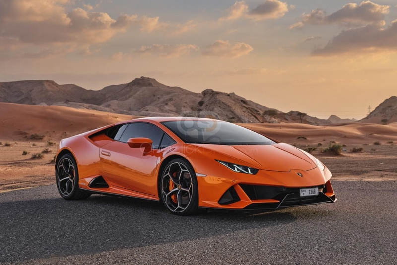 Portakal Lamborghini Huracan Evo 2021