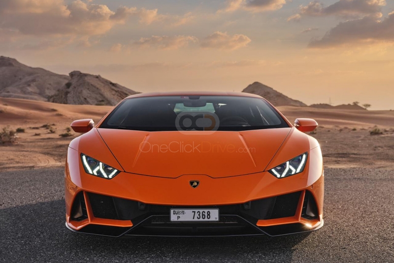 naranja Lamborghini Huracan Evo 2021