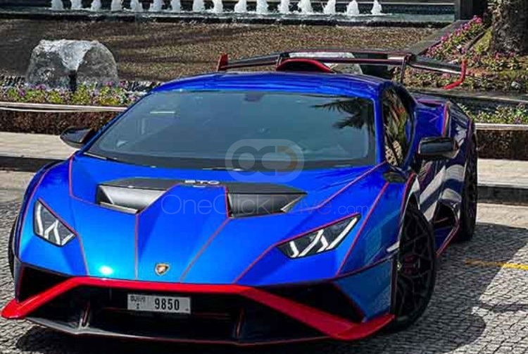 Plata Lamborghini Huracán STO 2022