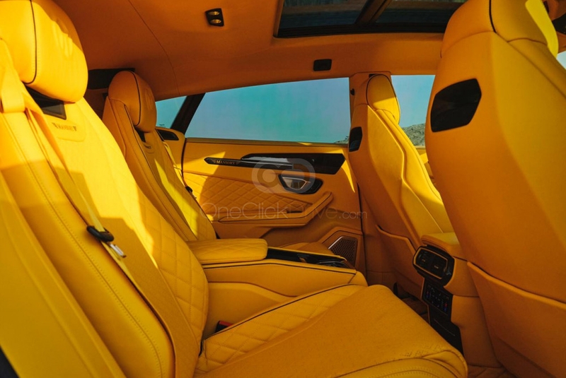 Yellow Lamborghini Urus Mansory 2021