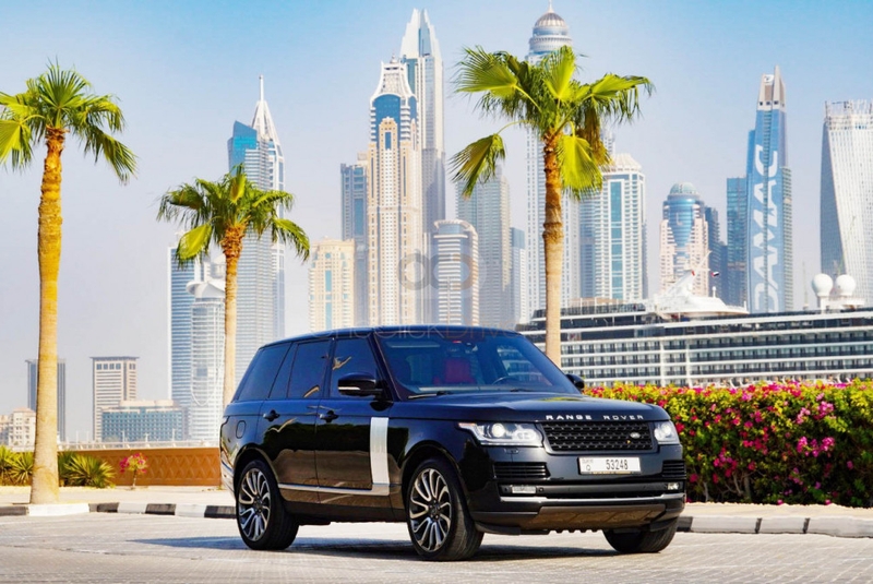 Siyah Land Rover Range Rover Vogue Otobiyografi 2020