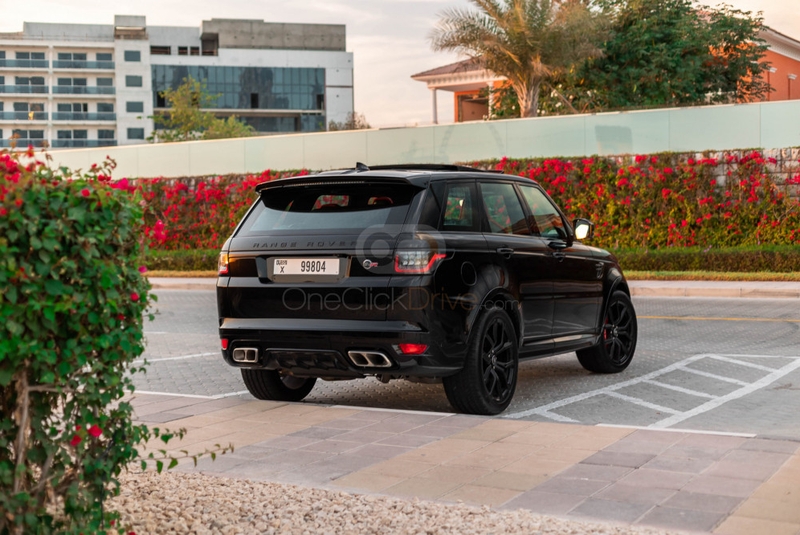 Negro Land Rover Range Rover Sport SVR 2022
