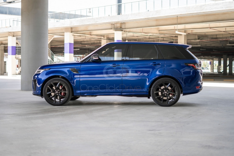 Blue Land Rover Range Rover Sport SVR 2022