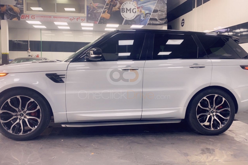 Negro Land Rover Range Rover Sport sobrealimentado V6 2019