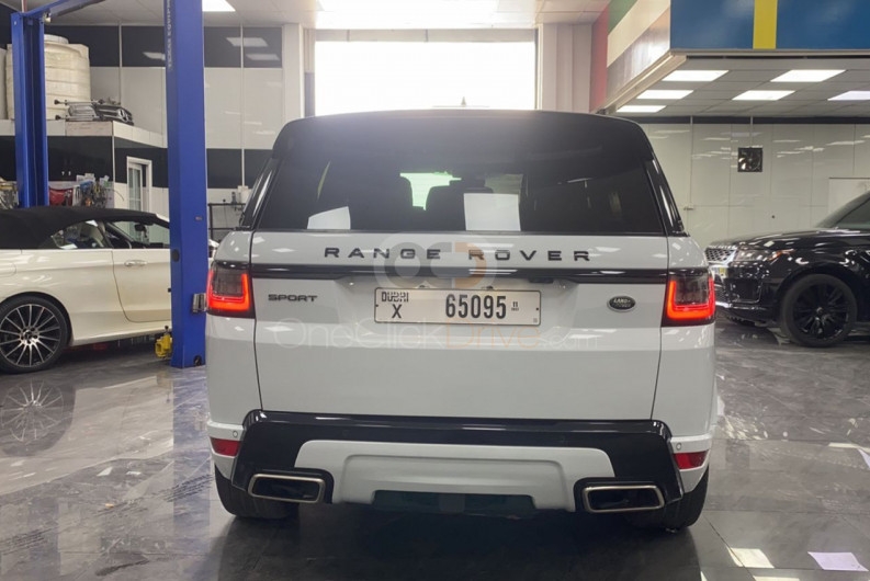 Noir Land Rover Range Rover Sport V6 suralimenté 2019