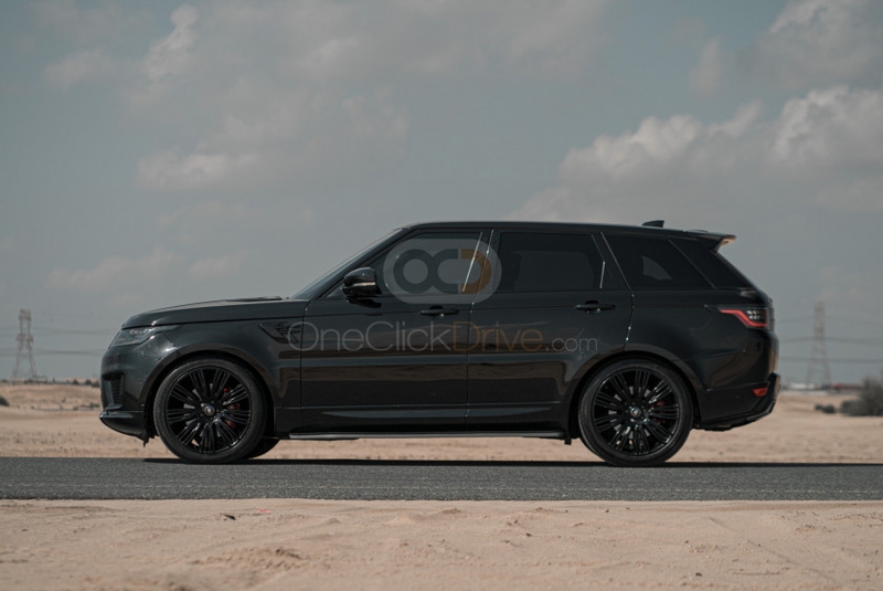 Black Land Rover Range Rover Sport Supercharged V8 2020