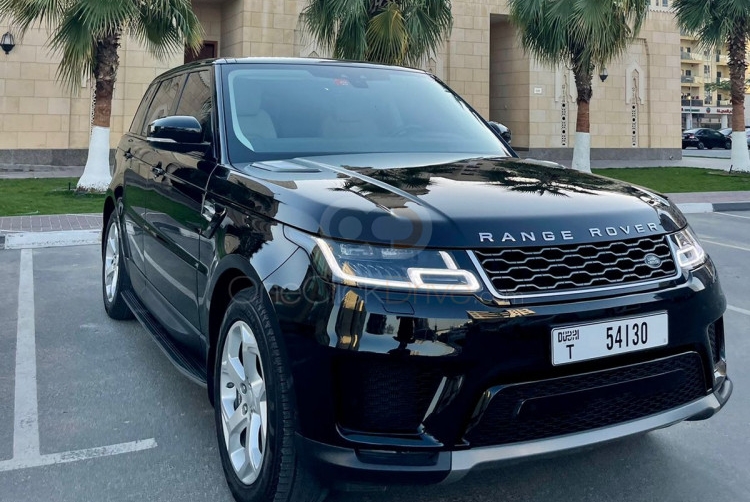 zwart Landrover Range Rover Sport Supercharged V6 2018
