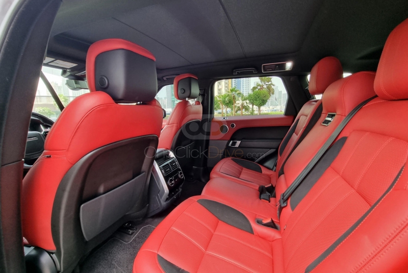 Rosso Land Rover Range Rover Sport V8 sovralimentato 2020