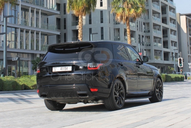 zwart Landrover Range Rover Sport SE 2021