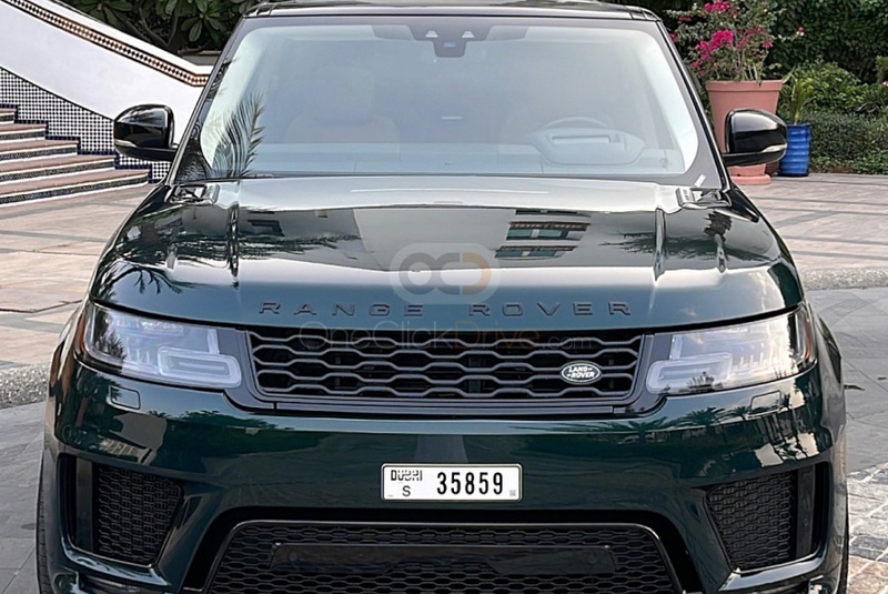 Green Land Rover Range Rover Sport 2021