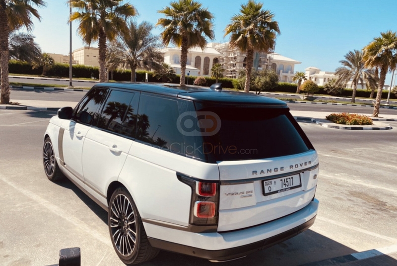 blanc Land Rover Range Rover Vogue suralimenté 2018