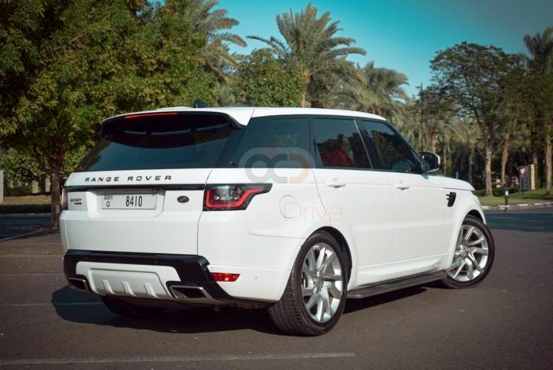White Land Rover Range Rover Sport Dynamic 2018
