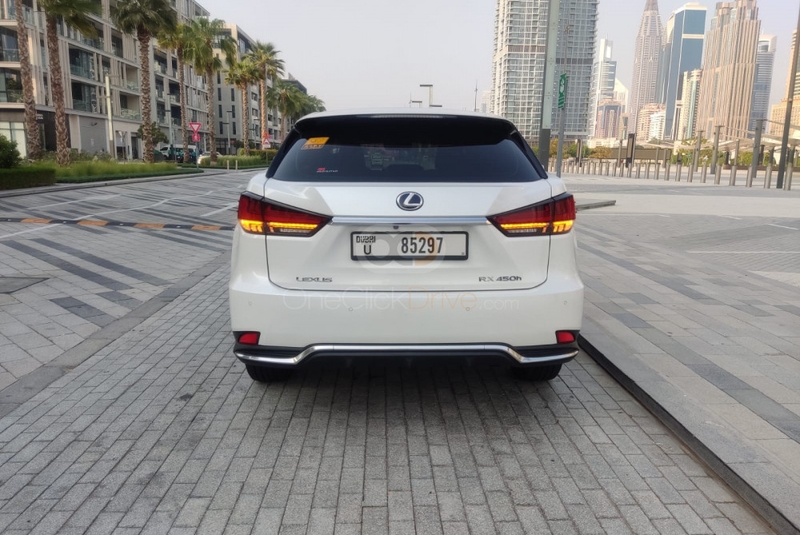 Weiß Lexus RX-Serie 2021
