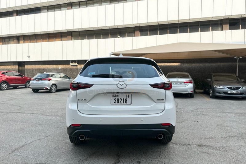 White Mazda CX5 2024