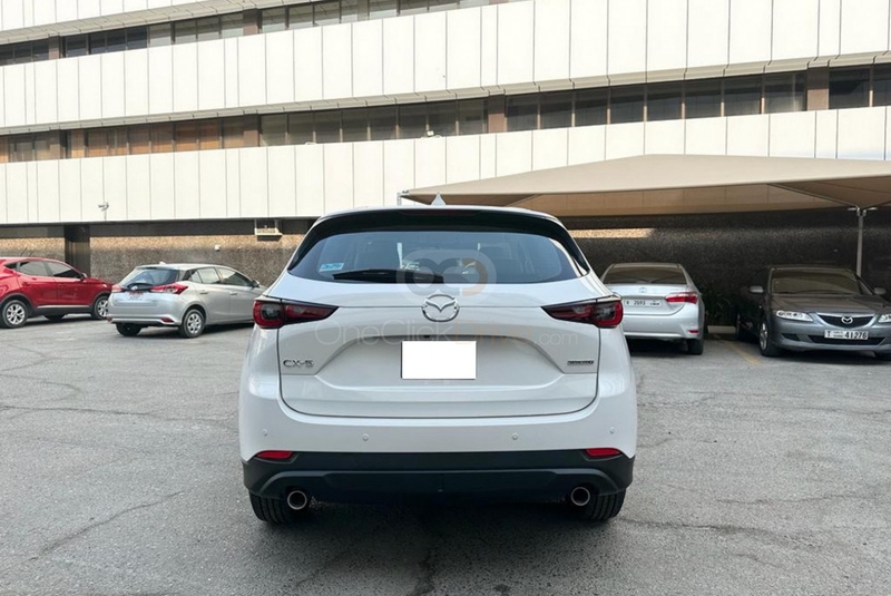 White Mazda CX5 2024
