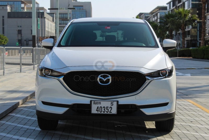 White Mazda CX5 2020
