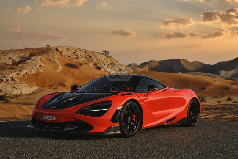 Orange McLaren Vorsteiner 720 2019