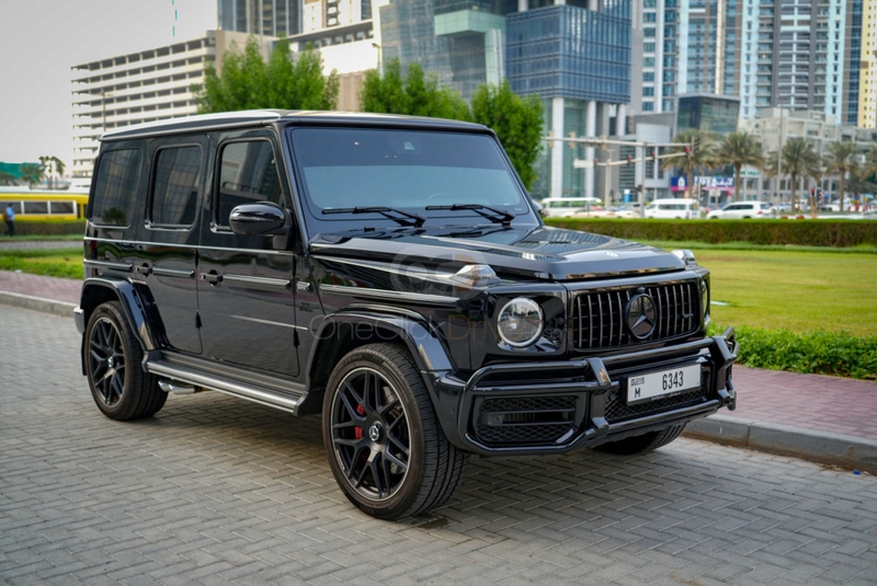 Nero Mercedes Benz AMG G63 Double Night Package 2022