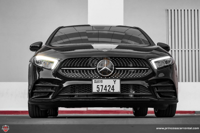 Black Mercedes Benz A220 2021