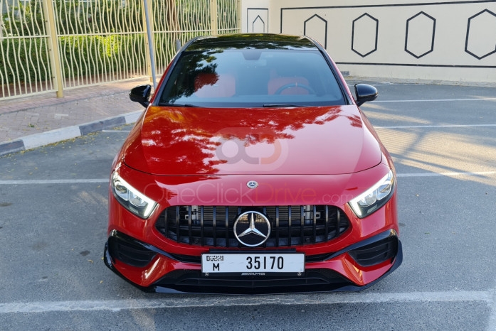 rojo Mercedes Benz A250 2021
