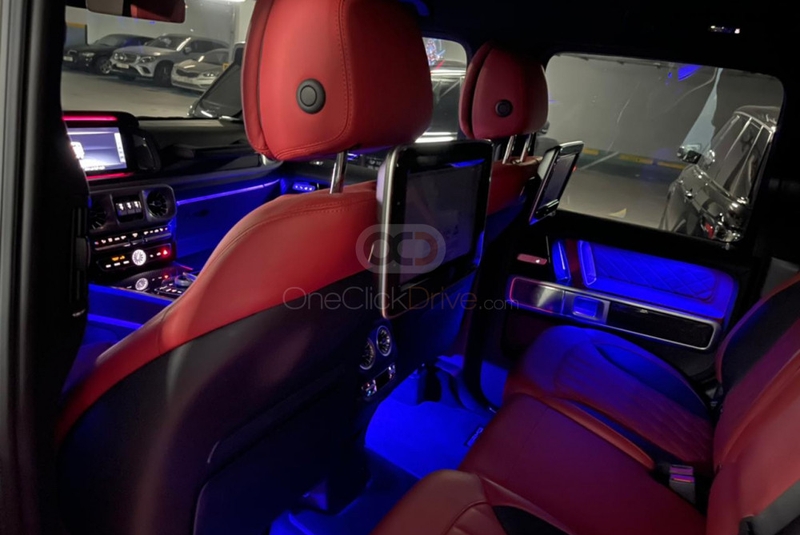 蓝色 奔驰 AMG G63 2022