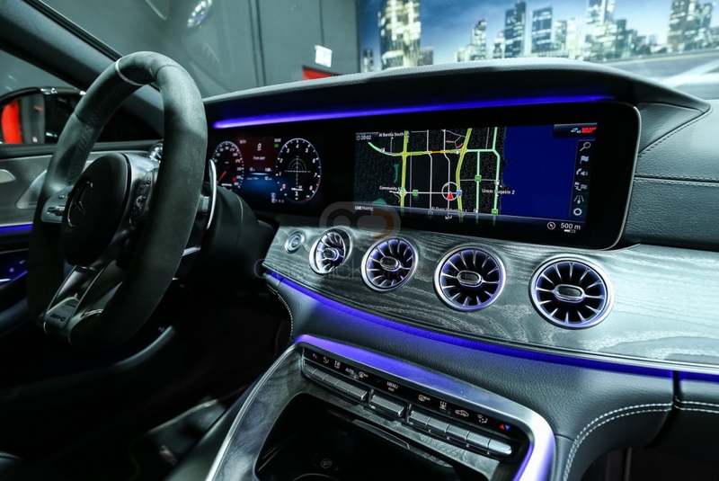 Blue Mercedes Benz AMG G63 2020
