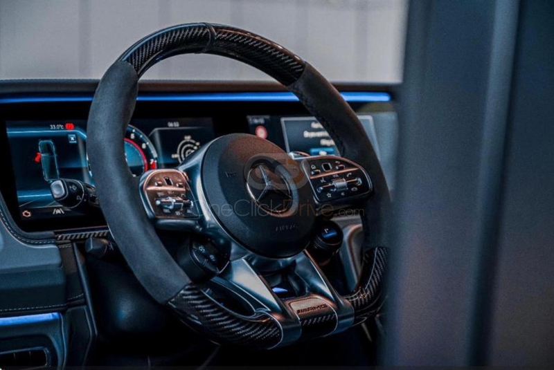Noir mat Mercedes Benz Forfait Double Nuit AMG G63 2022