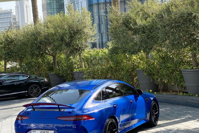 أزرق مرسيدس بنز إيه إم جي GT 53 2021