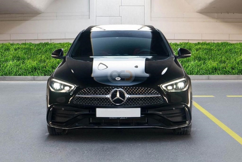 Noir Mercedes Benz C300 2022