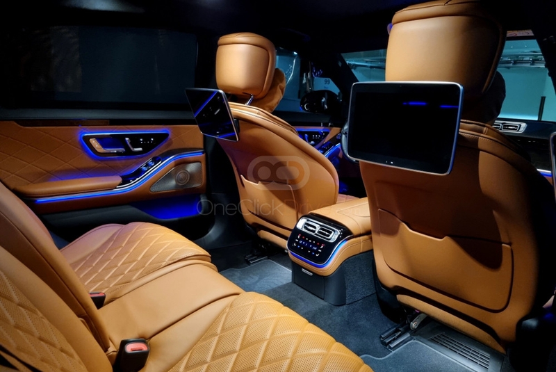 Champagne Gold Mercedes Benz S500 2021