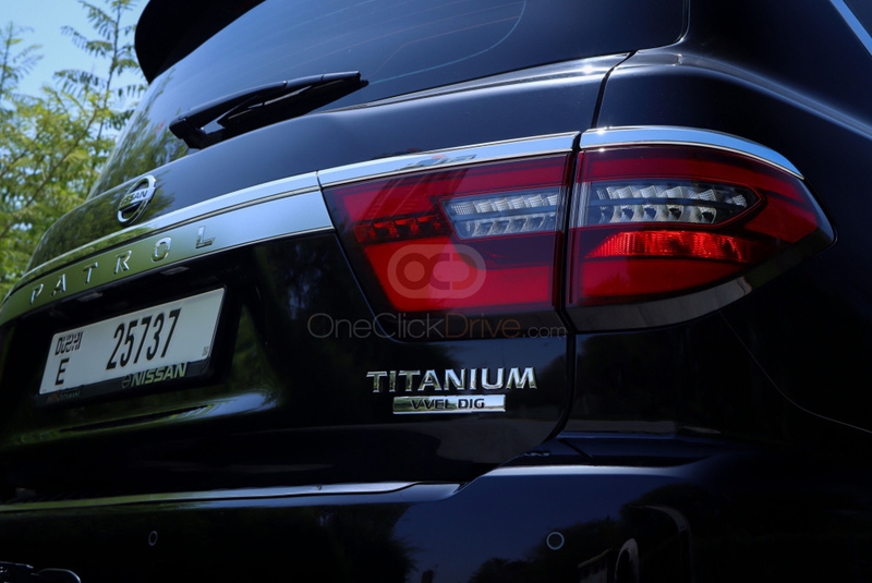 Black Nissan Patrol Titanium V8 2021