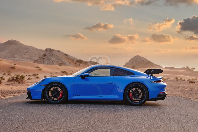 Blu Porsche 911 GT3 2022