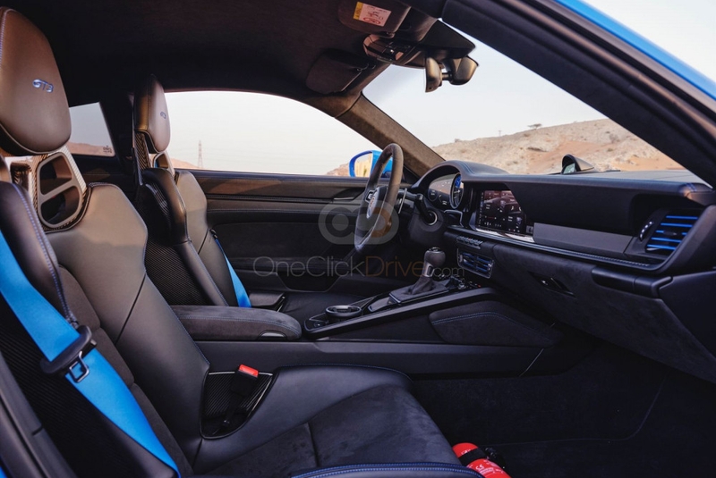 蓝色 保时捷 911 GT3 2022