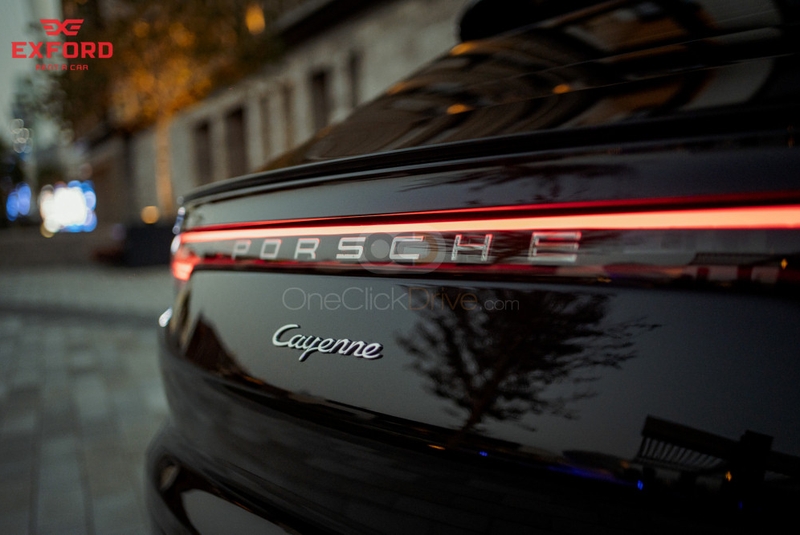 Black Porsche Cayenne Coupe 2022
