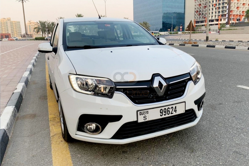 Weiß Renault Symbol 2020